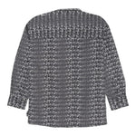 John Richmond Camicia Manica Lunga Tinta Unita con Stampe Logo per Bambino RIP25076CAJ NERO JOHN RICHMOND 