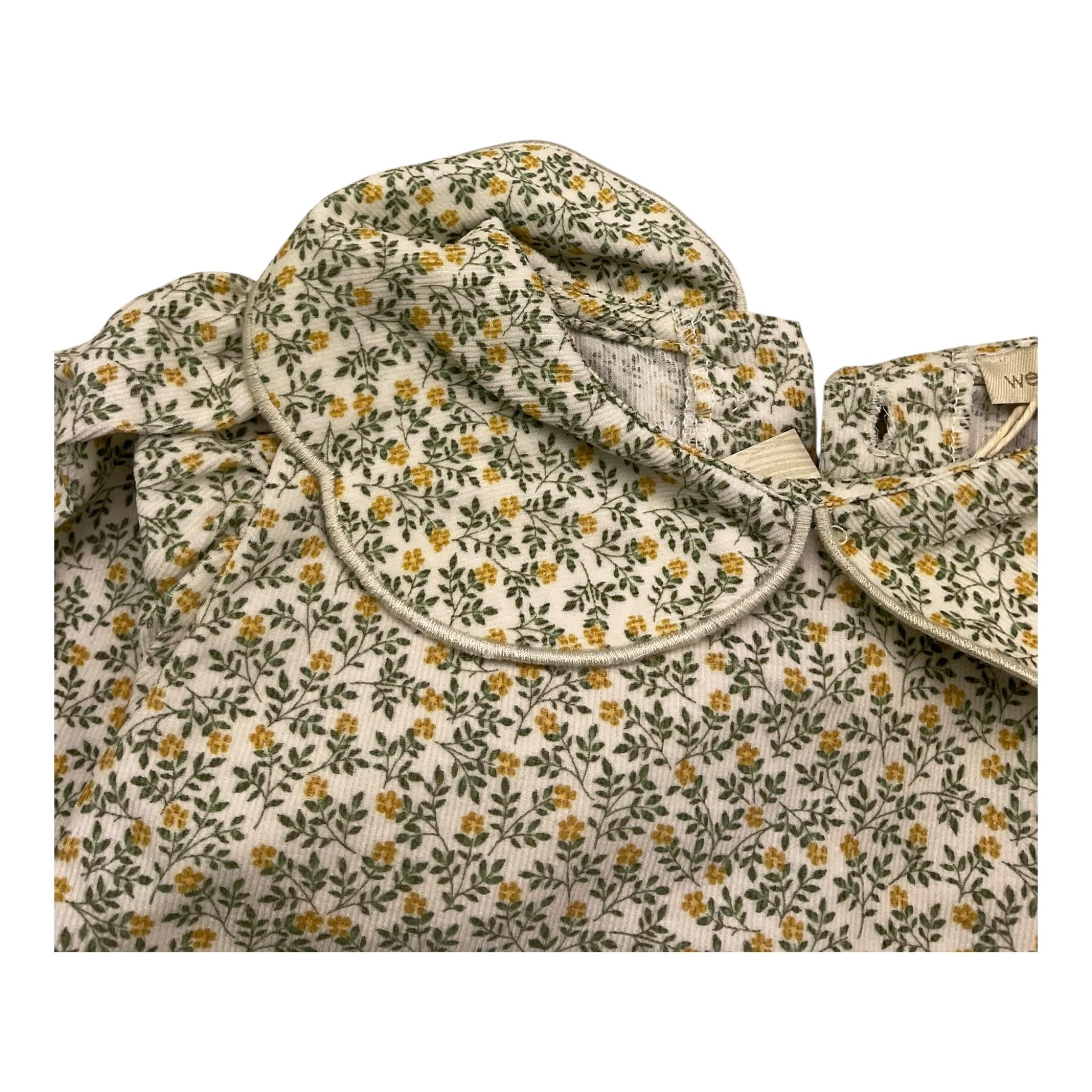 WEDOBLE body camicia manica lunga tinta unita con stampe in contrasto Bianco per Neonata I2409916F BIANCO WEDOBLE 