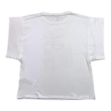 Fun &amp; Fun Plain Print T-Shirt White For Girls