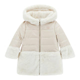 GUESS giubbino reversibile bicolore con pelliccia Beige per Neonata K4BL02WGL60 BEIGE GUESS 