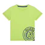 Mayoral T-Shirt Girocollo Tinta Unita con Stampa per Bambino N5RI15K8HM4XJ VERDE MAYORAL 