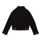Dsquared2 Giacca In Denim Tinta Unita con Stampa per Bambino DQ2132X NERO DSQUARED2 