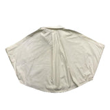 Meimeij Solid Color Half Sleeve Shirt With Pocket Cream For Girls