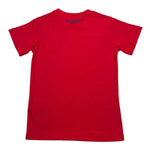 Trussardi T-Shirt Girocollo Tinta Unita con Logo per Bambino TBP26002TS ROSSO TRUSSARDI 