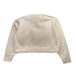 PYPE felpa tinta unita girocollo con stampa Panna per Bambina ADDBASIC PANNA PYPE 