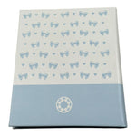 Le Bebe Album Fotografie Bicolore per Neonato LBA002 BIANCO/AZZURRO LE BEBE 