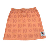 Kappa Gonna Tinta Unita Logata per Bambina 3746GF00033 PESCA KAPPA 