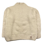 ELEVENTY maglia mezzo collo tinta unita Panna per Bambina EV9A10 PANA ELEVENTY 