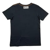 Name.It T-Shirt Crew Neck Solid Color With Contrast Print Black For Boys