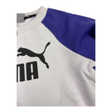 PUMA completo 2 pezzi felpa-pantalone bicolore Bianco/viola per Bambina 846143 BIANCO/VIOLA PUMA 