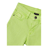 Mayoral Bermuda Shorts Solid Color With Adjustable Waist Green For Newborn