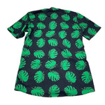 Louis Dieudonne' Camicia Tinta Unita Mezza Manica con Fantasia per Bambino LD01 NERO/VERDE LOUIS DIEUDONNE' 