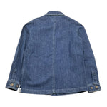 Berna Camicia In Denim Tinta Unita con Bottoni per Bambino 23099 BLU BERNA 