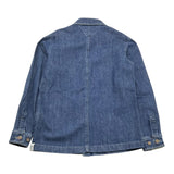 Berna Camicia In Denim Tinta Unita con Bottoni per Bambino 23099 BLU BERNA 