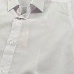 Nazareno Gabrielli Camicia Tinta Unita Manica Lunga per Bambino NGP16B BIANCO NAZARENO GABRIELLI 