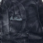 SAINT BARTH felpa tinta unita con zip e cappuccio Nero per Bambina HELOISA NERO SAINT BARTH 