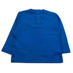 GUESS shirt girocollo tinta unita cn stampa logo Cobalto per Neonato N4YI03K8HM4N COBALTO GUESS 