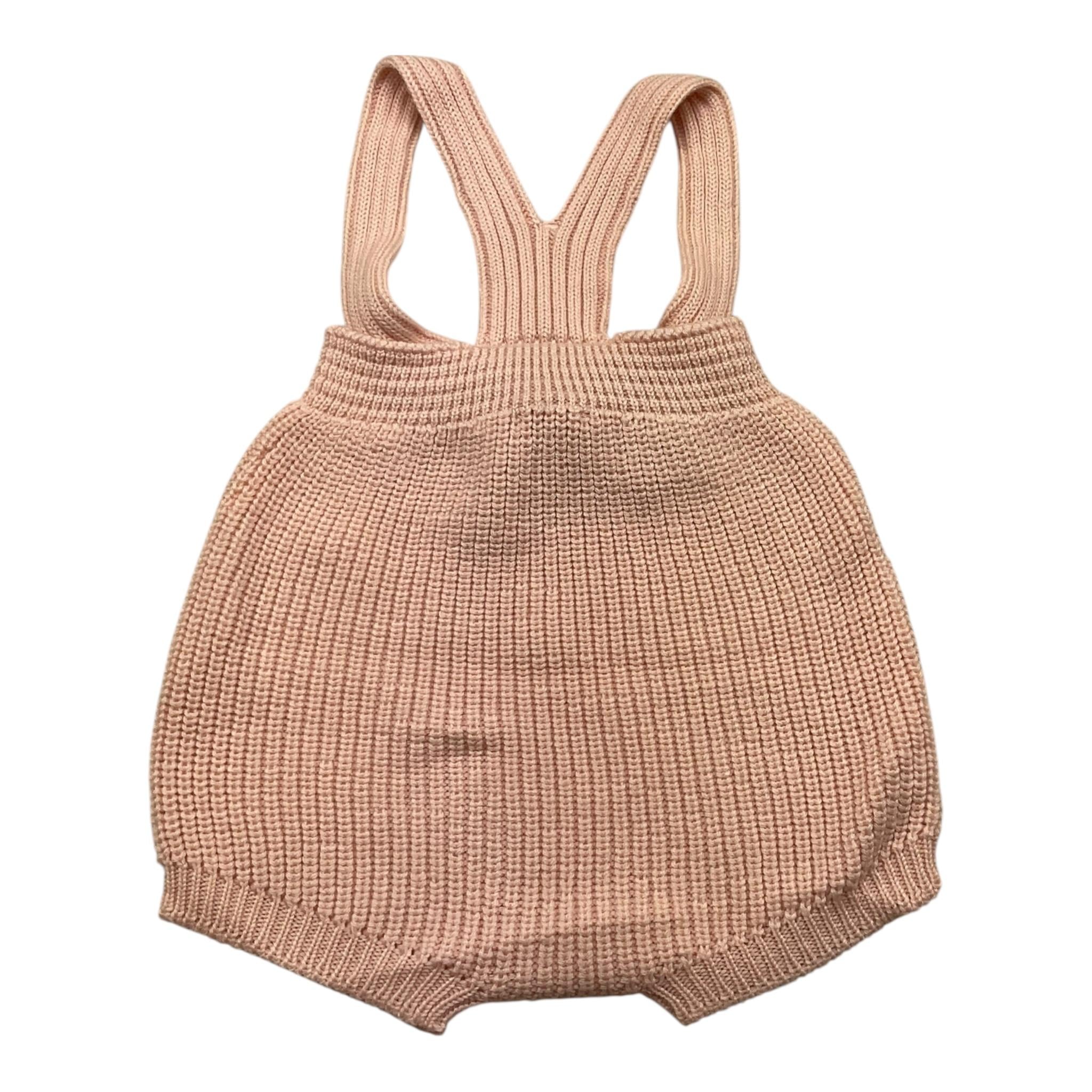 WEDOBLE pagliaccetto tinta unita con bretelle Rosa per Neonata I2402305 ROSA WEDOBLE 