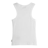 Scotch & Shrunk Canotta Tinta Unita A Costine per Bambino 179374 BIANCO SCOTCH & SHRUNK 