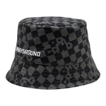 Sprayground Cappello Modello Pescatore Fantasia Quadri per Bambino SP14998GRY GRIGIO SPRAYGROUND 