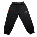 SHOE pantalone tuta tinta unita con stampa in contrasto Nero per Bambino PNTSH NERO SHOE 