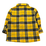 Daniele Alessandrini Long Sleeve Shirt Fantasy Print with Pockets Yellow for Newborn