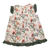 Squid Dress Giormanica Floral Fantasy White For Baby Girl