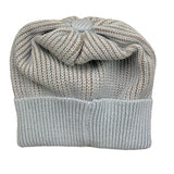 MARLU' cappello tinta unita con fantasia a righe Azzurro per Neonato IG6471PL AZZURRO MARLU' 