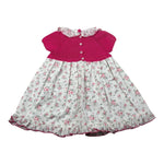 Juliana Abito Bicolore Mezza Manica Bianco per Neonata 25119 BIANCO JULIANA 