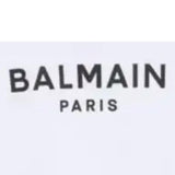 Balmain Felpa Tinta Unita Girocollo con Stampa per Bambino BW4P70 BIANCO BALMAIN 