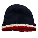 MONCLER cappello titna unita con logo Blu per Bambino 9543B00009 BLU MONCLER 