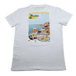 Daniele Alessandrini T-Shirt Girocollo Tinta Unita con Stampa per Bambino 1236M00228X BIANCO DANIELE ALESSANDRINI 