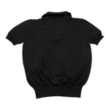 Neil Barrett Polo Shirt Solid Color Half Sleeve With Print Black For Boys