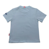 Saint Barth T-Shirt Girocollo Tinta Unita con Stampa Marvel per Bambino TSH000103434 AZZURRO SAINT BARTH 