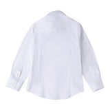 SARABANDA camicia tinta unita con bottoni Bianco per Bambino 06111 BIANCO SARABANDA 