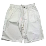 Sun68 Bermuda Solid Color With Elastic Waist White For Boys