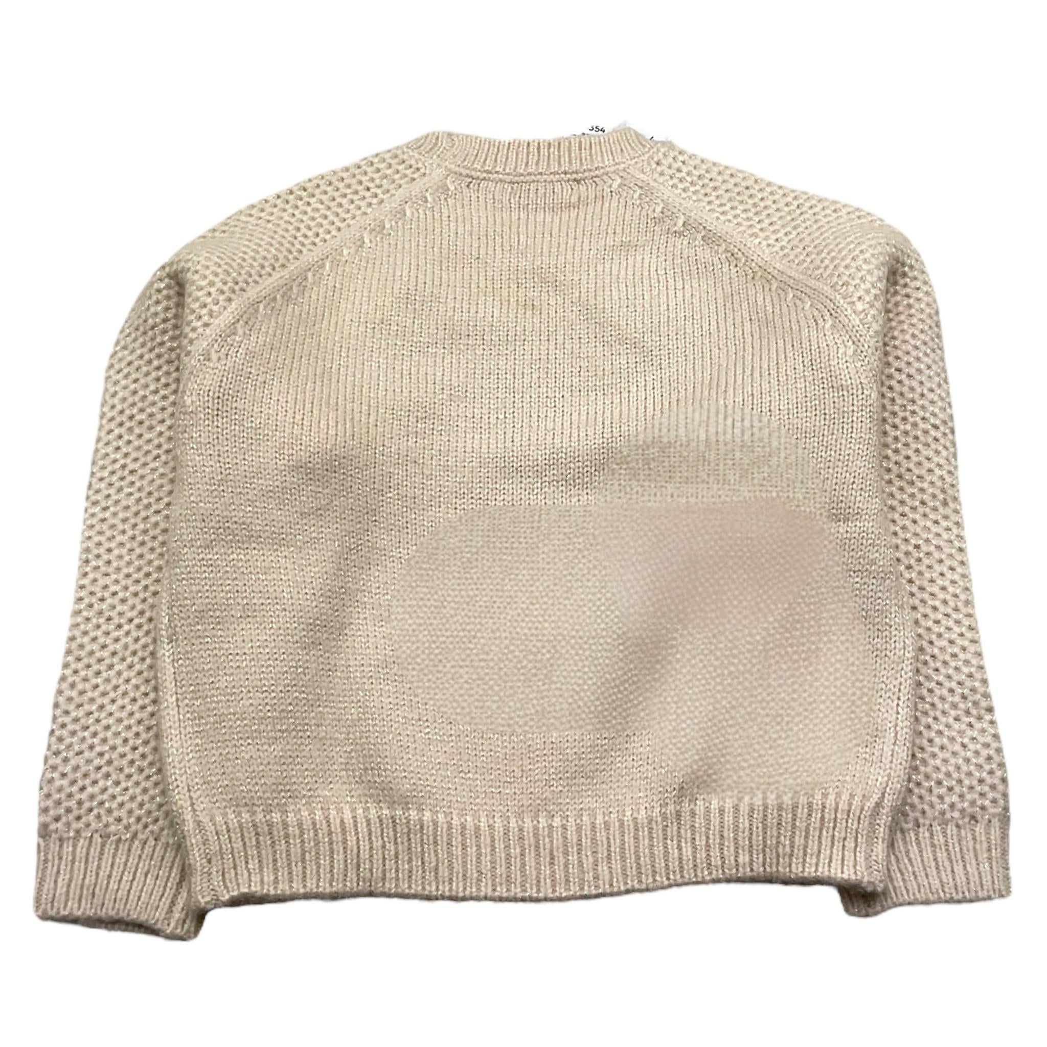 MAYORAL maglia girocollo tinta unita con ricami Beige per Bambina 4354X BEIGE MAYORAL 