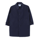 Aspesi Solid Color Coat With Blue Buttons For Boys
