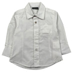 Sarabanda Camicia Manica Lunga Tinta Unita per Neonato 02112 BIANCO SARABANDA 