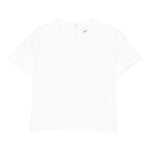 Emporio Armani T-Shirt Girocollo Tinta Unita con Logo per Bambino EB000166 PANNA EMPORIO ARMANI 