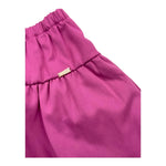 LIU JO gonna tinta unita con elastico in vita Viola per Bambina KF3091 VIOLA LIU JO 