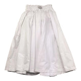 @Madilly Gonna Tinta Unita con Elastico In Vita per Bambina NIZZA BIANCO @MADILLY 