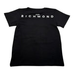 John Richmond T-Shirt tinta unita con Stampa Nero per Bambino RGA19091TS NERO JOHN RICHMOND 