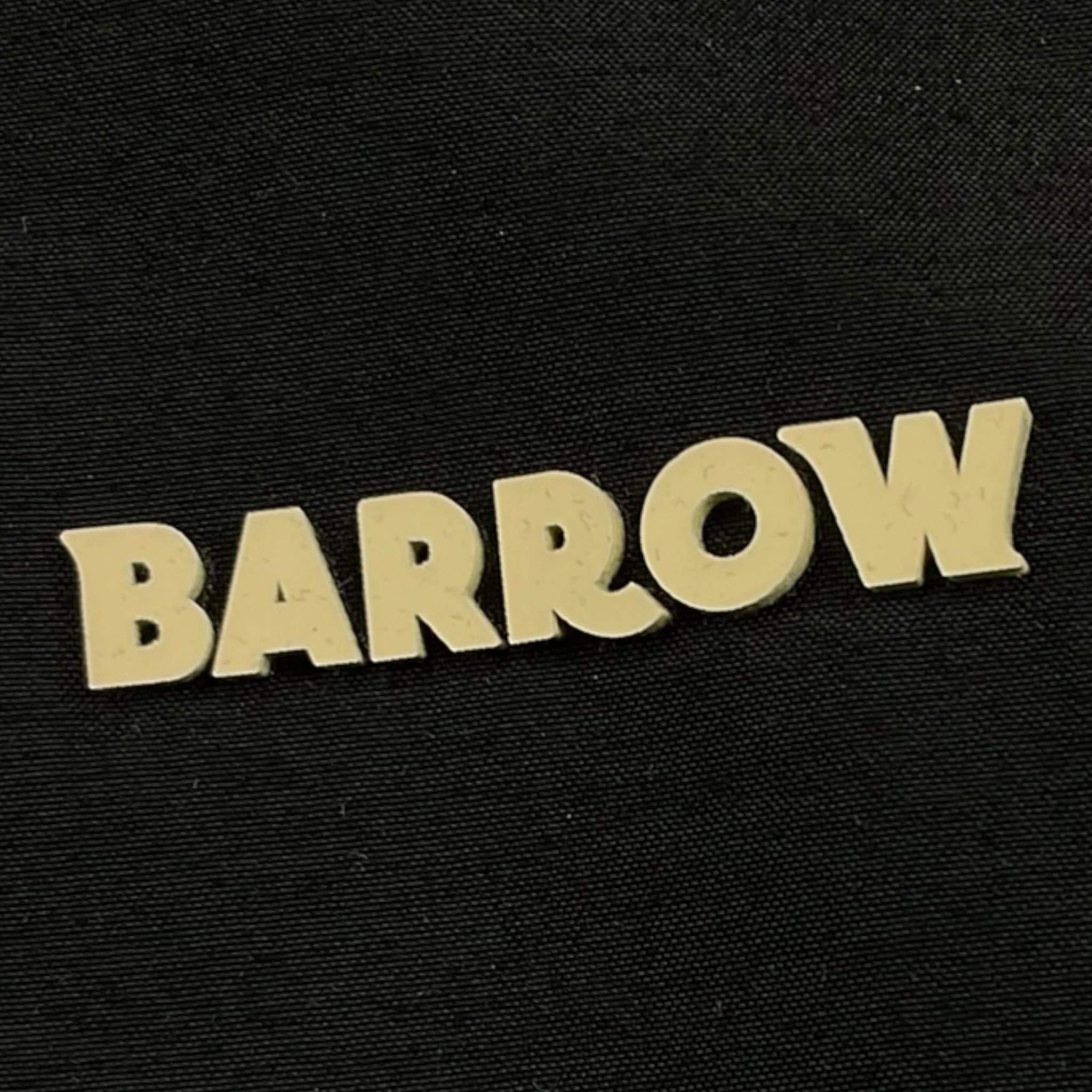 BARROW KIDS giubbino tinta unita con zip e cappuccio Nero per Bambino F3BKJUJK065 NERO BARROW KIDS 