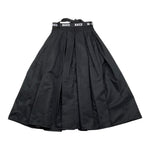 NAICE gonna tinta unita con cintura logata Nero per Bambina 23969 NERO NAICE 