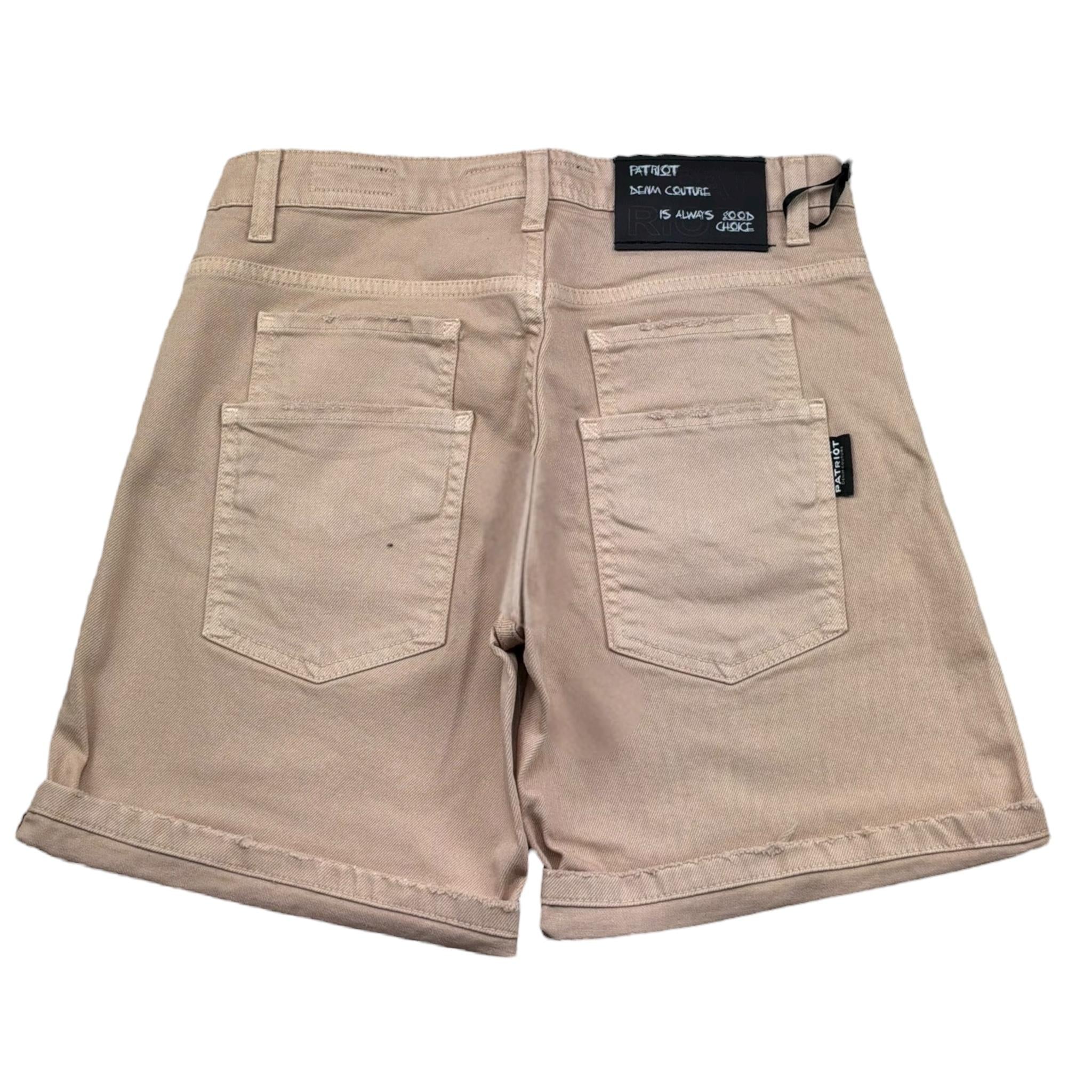 Patriot Bermuda Tinta Unita con Girovita Regolabile per Bambino PJ5S2SPCK06 SABBIA PATRIOT 