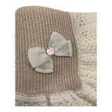 PAZ RODRIGUEZ coperta tinta unita con ricami Bianco per Neonata 2682882 BIANCO PAZ RODRIGUEZ 