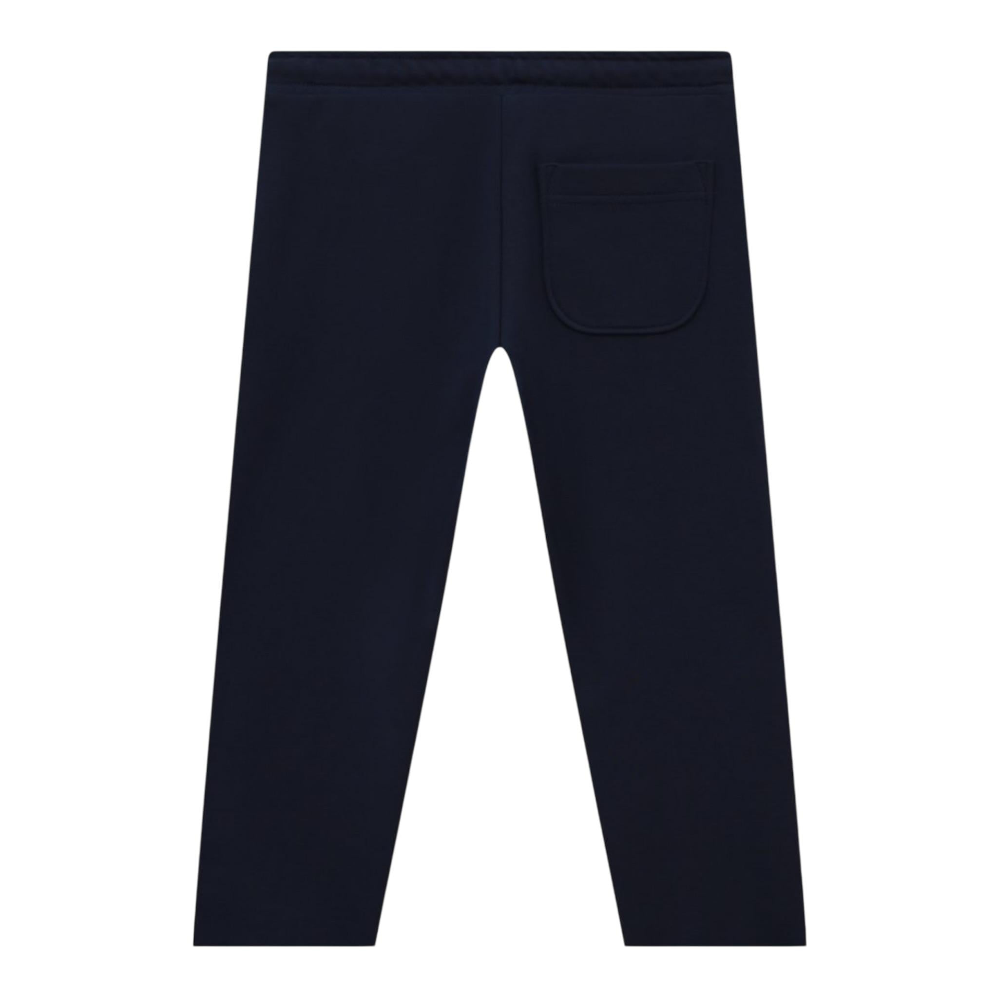 Diesel Pantalone Modello Tuta tinta unita con Stampa Blu per Bambino J00539 BLU DIESEL 