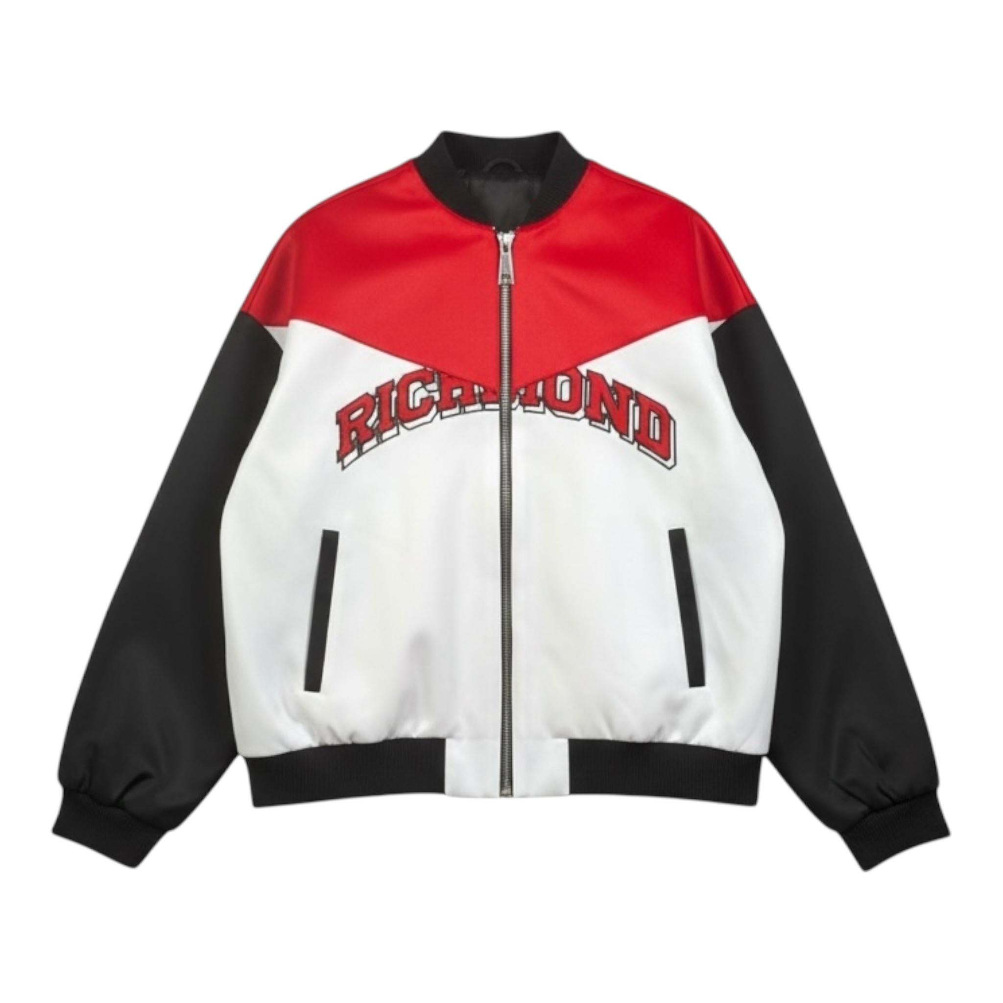 John Richmond giubbino con Zip E Stampa per Bambino RBP26121GB NERO JOHN RICHMOND 