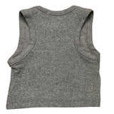 Vicolo Top Armhole Glitter Grey For Baby Girl